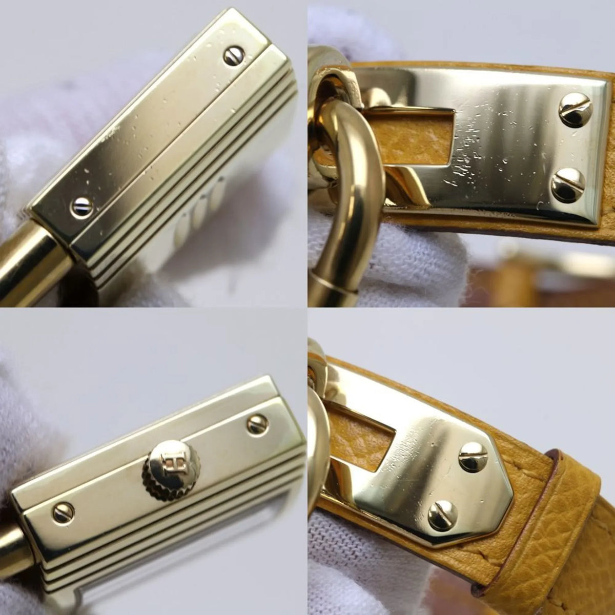 Kelly plated) Vaux Epson KE1.201 Watch x ○Y Pre-Owned HERMES Ladies 39261 (Good) (gold GP stamp