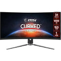 Gaming FreeSync (2K) USB 3440 x HDMI, 2 1000R (MPRT) Curved MPG MSI 1440 UWQHD Monitor 165Hz 1ms ARTYMIS 343CQR x DisplayPort, 34" AMD