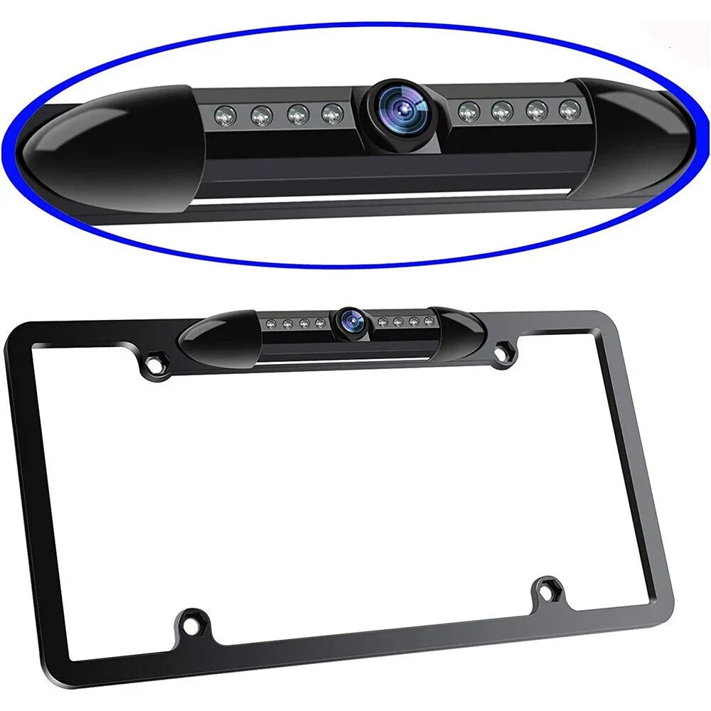 Cars Vision Wired IP68 Night Waterproof Cam - Angle Backup Universal 170° View Viewing KingFurt - Camera Rear American for -