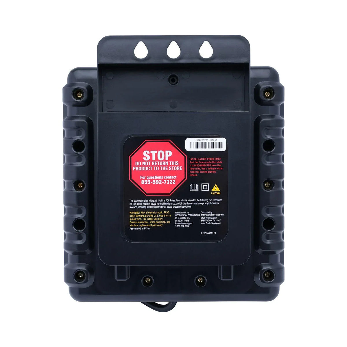 Impedance Electric AC-Powered Joule Charger American 15-Mile Fence 0.7 Low FarmWorks