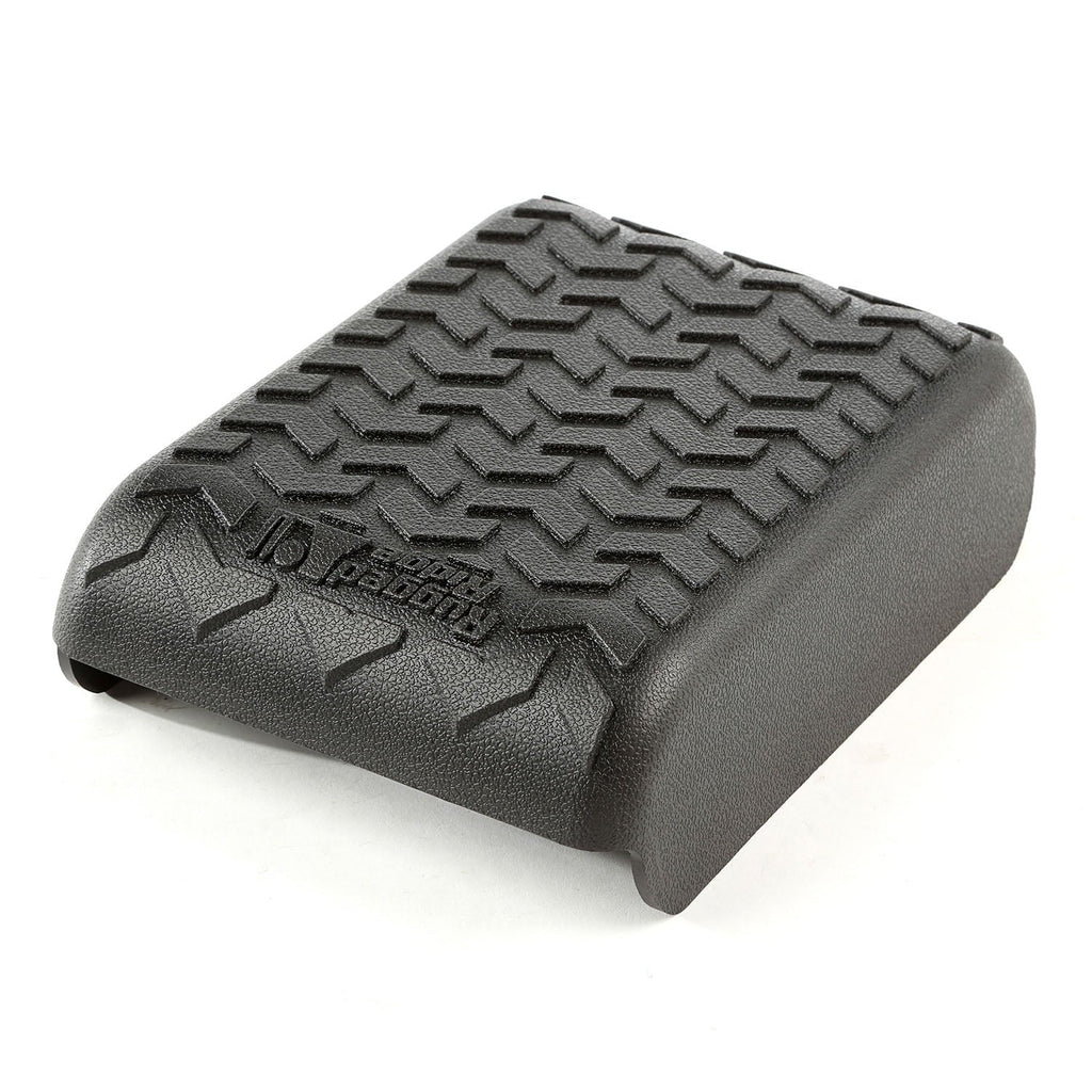 07-10 Wrangler Jeep Console Cover, JK 13107.40 Rugged Center Black; Ridge