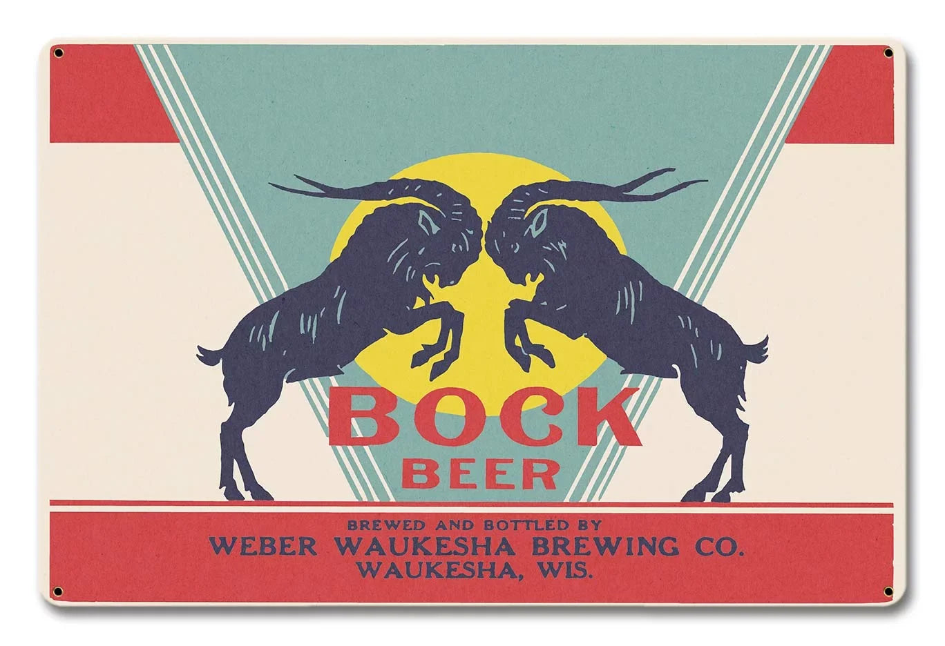 Beer steel" heavy with in the USA Wakeshua gauge “Made Bock