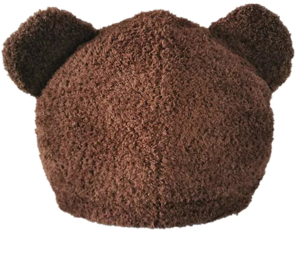 Plush Adult Bear Bear Mask Head Brown Mascot Head