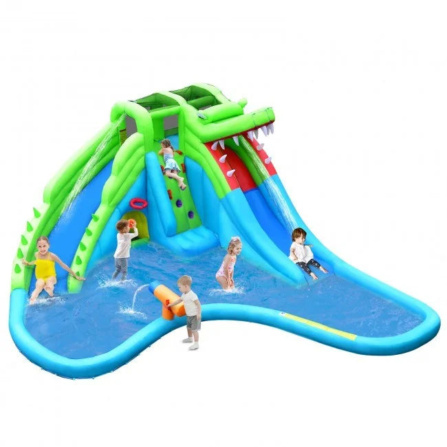 Bounce Splashing Pool with 7 1 in House Inflatable