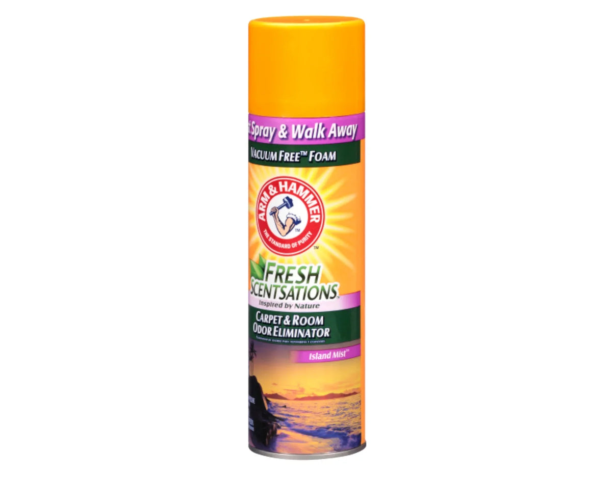 Ounce Free 15 Arm Odor Scentsations Fresh Pack Room Vacuum Foam, & Carpet Mist Scent, 5 Eliminator Hammer & - Island
