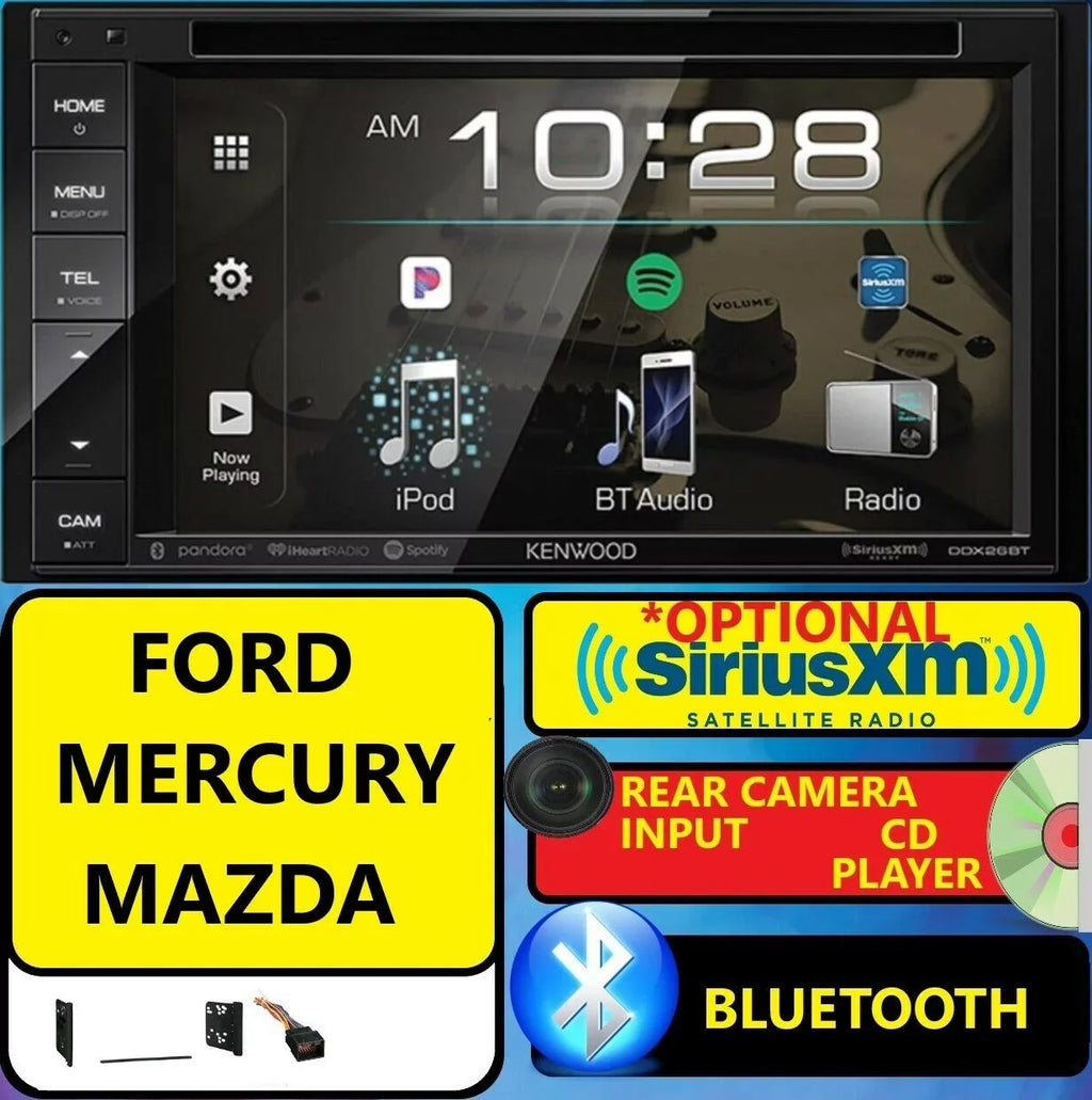 VIDEO MERCURY Radio SIRIUSXM DVD USB AUX CD CAR Stereo OPTIONAL Bluetooth