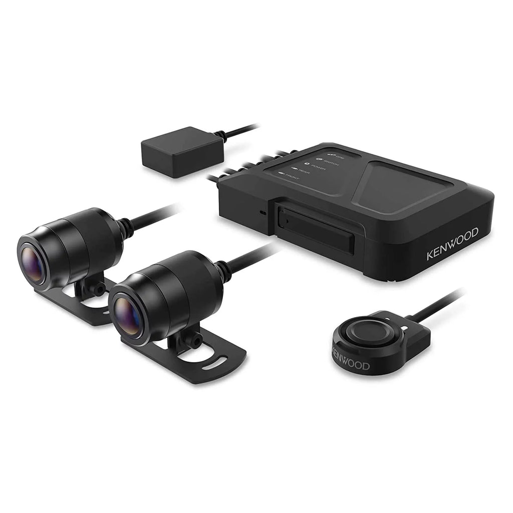optional Motorsports HD Dash Kenwood camera with Cam Camera extension cable STZ-RF200WD and a 3.3ft with GPS (1m) Rear-View Kenwood STZ-RFCC100