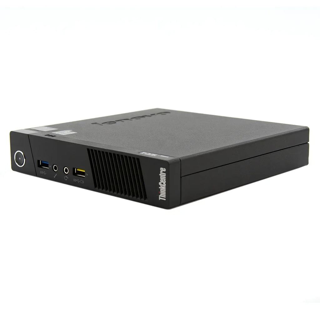 Hard Home Tiny i3, DDR3 Form Restored Windows 64 (Refurbished) Core bit M73 4GB Drive, Factor Intel RAM, SSD PC, 120GB 3.2 ThinkCentre Computer 10 GHz