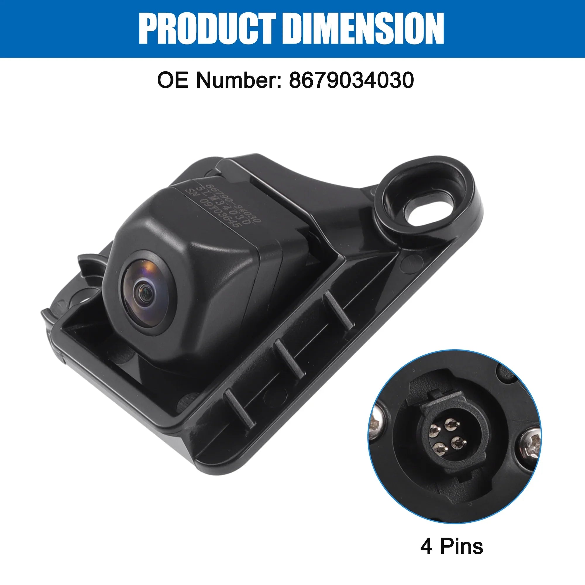 Angle Rear for Camera Tundra No.8679034030 09-13 Assist Camera Wide Back Up Toyota Park View Reverse Car