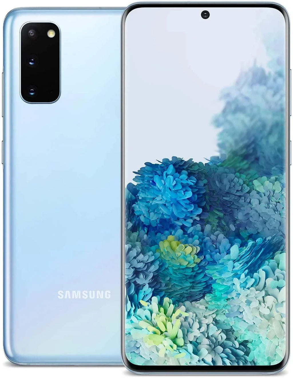 S20 Cellphone 128GB Unlocked) 5G Excellent Galaxy (Refurbished) Blue Restored (GSM Cloud