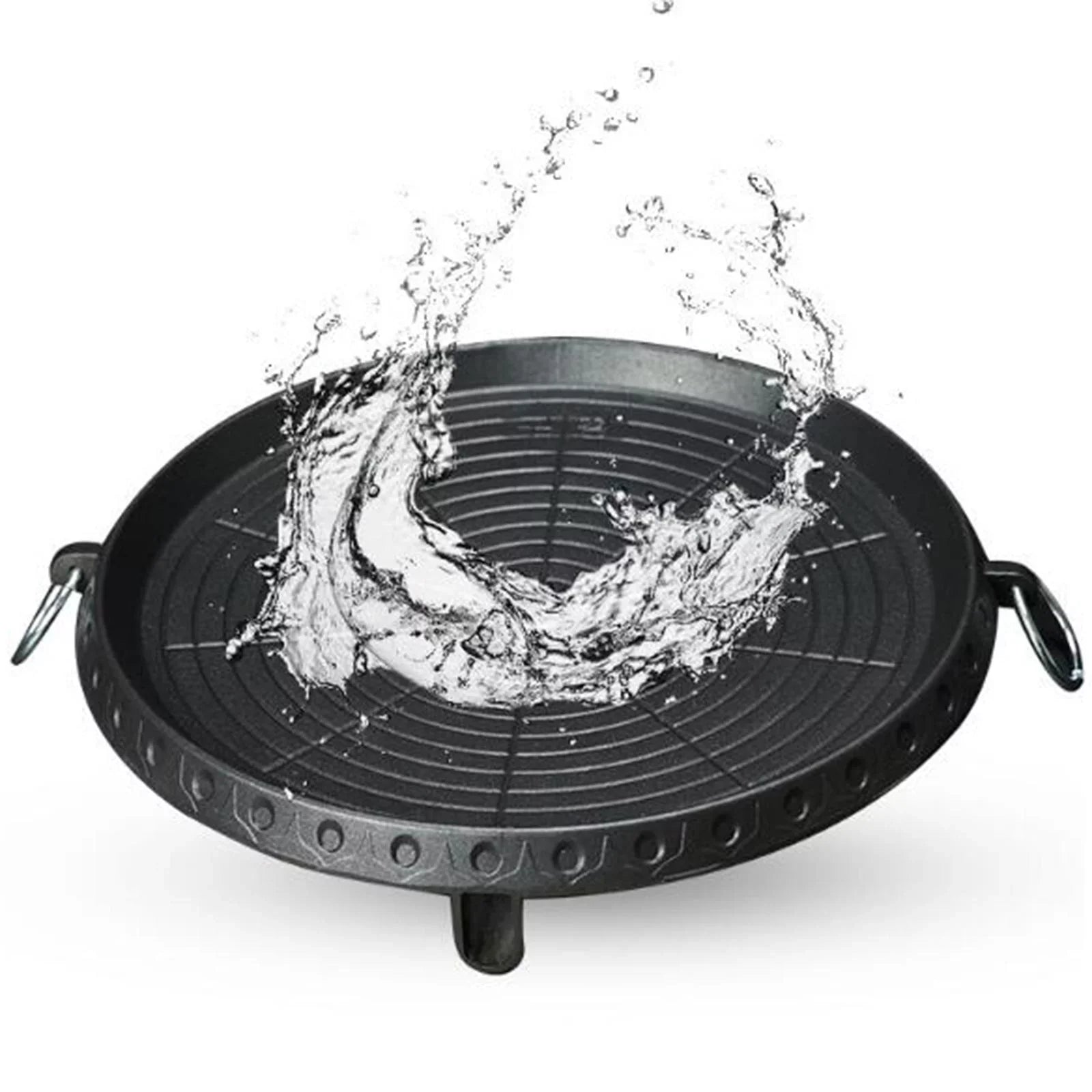 Camping Lightweight Indoor BBQ Picnic Induction Tray Frying Pan Household Smokeless exterior Portable Grill