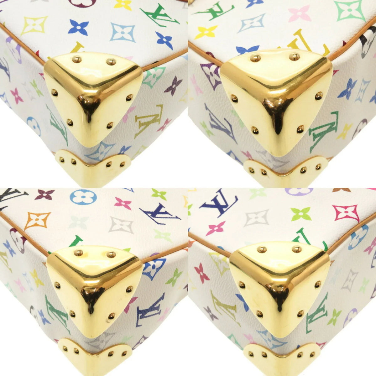 Multicolor (Fair) 0072 Pre-Owned Monogram Bron Shoulder M92660 Bag Boulogne