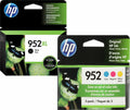 952xl Cyan, HP Combo (N9K28AN) Standard Original Yellow Magenta, N9K27AN 952 Black and color F6U19AN