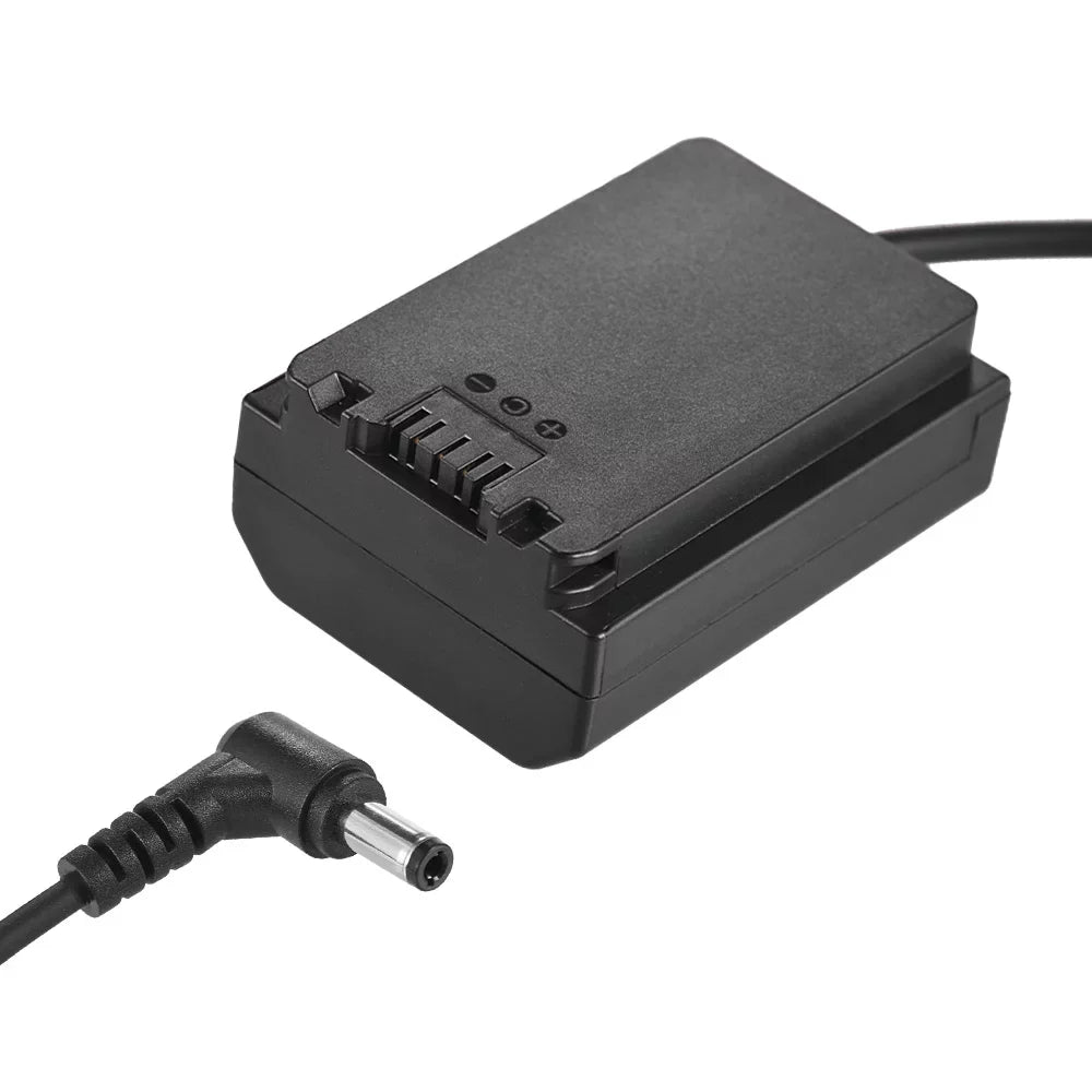 Battery with NP-FZ100 Pack Cable Suitable Andoer Spring A7RIII A7III for A7SIII Dummy DC Coupler Connector A9