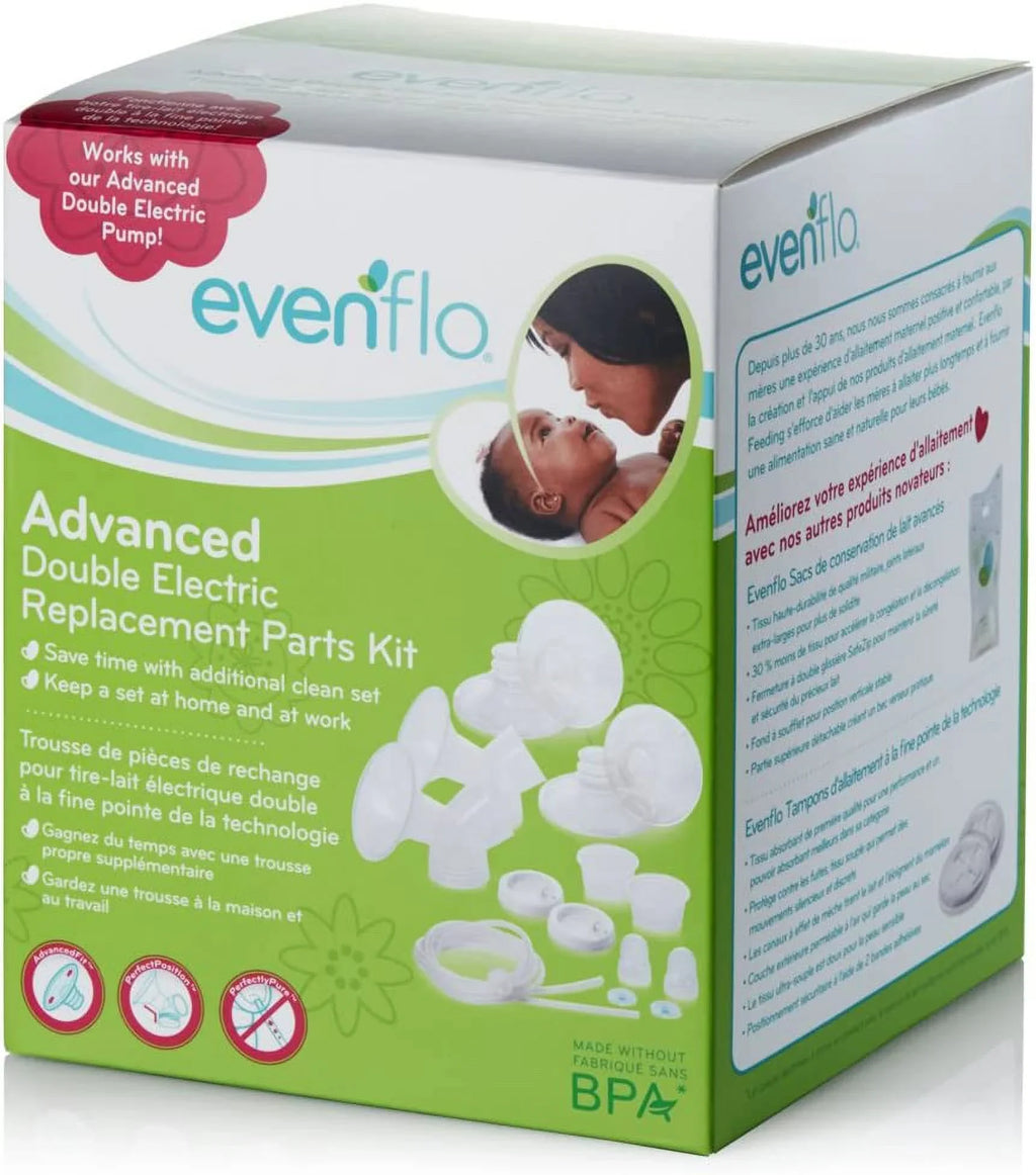 Evenflo Pump Kit Parts Breast Replacement Strength Electric Double Feeding Hospital for Advanced Breastfeeding