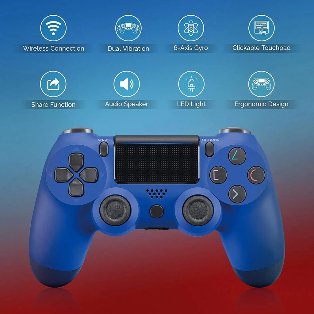 PRO Wireless (Blue) S20 1,000 Plus BlueTooth GamePad Slim Compatible Speaker/Gyro/Remote Galaxy with Controller Battery/Built-In
