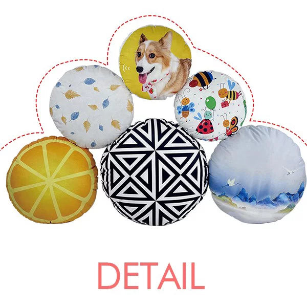 Head Round Decoration Makeup Throw Home Cushion Cap Facial Screang Nigeria Pillow Flag