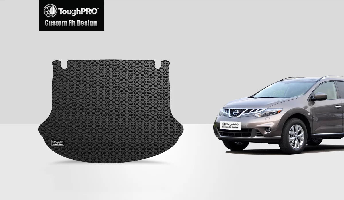 Mat in Heavy - climate - All with ToughPRO Murano USA) Black - Cargo Duty Compatible - (Made Rubber 2005 NISSAN