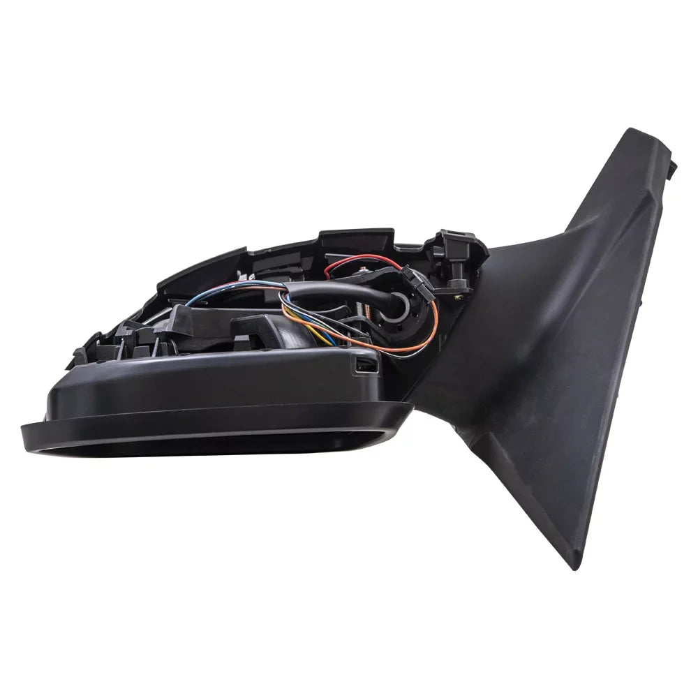 Driver Paint Compatible Nissan Sentra 2020-2021 Power With To Left Mirror Heat-Signal-Camera Replacement Match With Aftermarket Brock Black