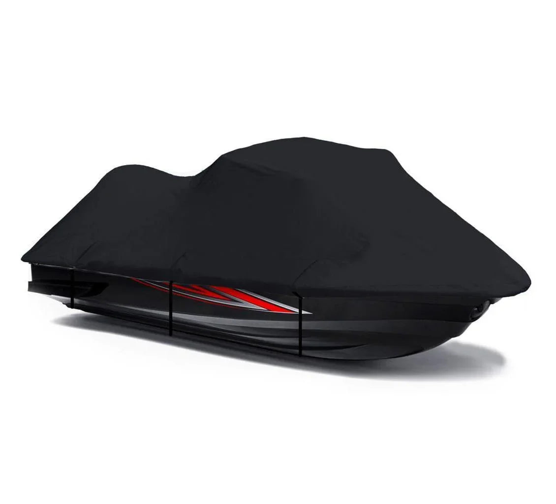 Compatible 2015 2021 3 ACE Cover Sea 2014 Cover JetSki 3up Doo Watercraft for 600 DENIER Seater 2022 900 Sea-Doo 2019 Spark 2020 HO 2018 Jet PWC 2017 Ski BLACK