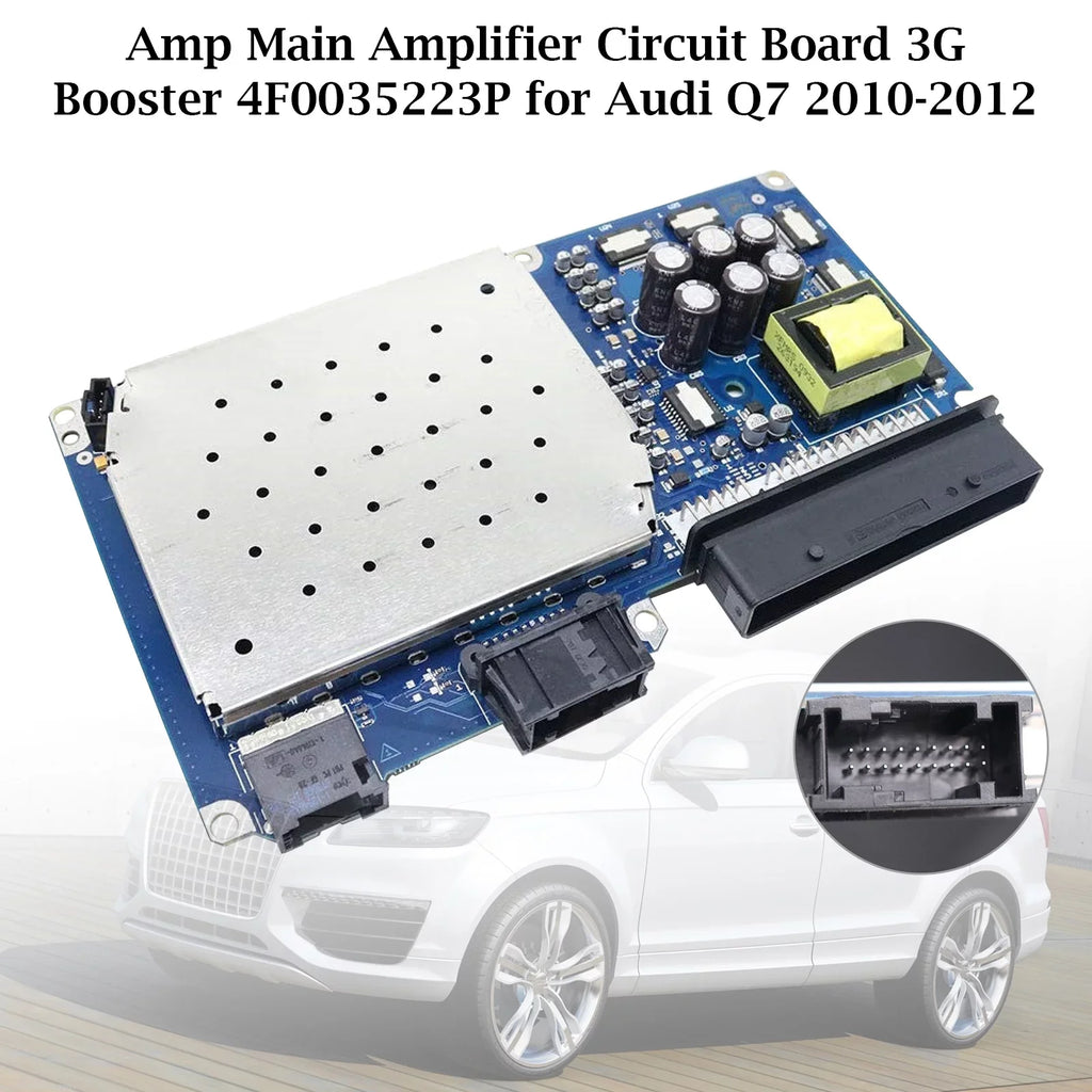 Audi for Q7 Amp Board Booster Amplifier 3G 4F0035223P Circuit 2010-2012 Main