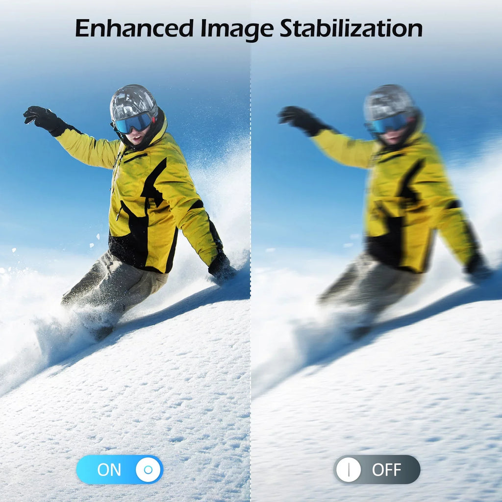 Camera Underwater WiFi Campark Action Waterproof Camera 4.0 Camera External 20MP Sports Ft Zoom Remote Support Control EIS 4K Mic 30FPS Camera 131 Vlog