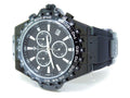 Rubber Jojo Rodeo Joe Signature 0.26ct Watch Black 48mm Band Mens