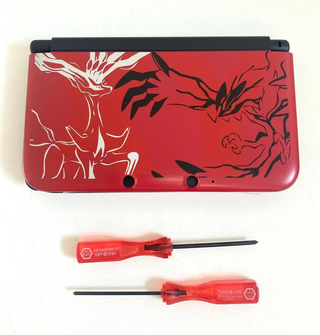Screen Pokemon Tools XL Nintendo Shell Red Replacement for 3DS 2015 Housing