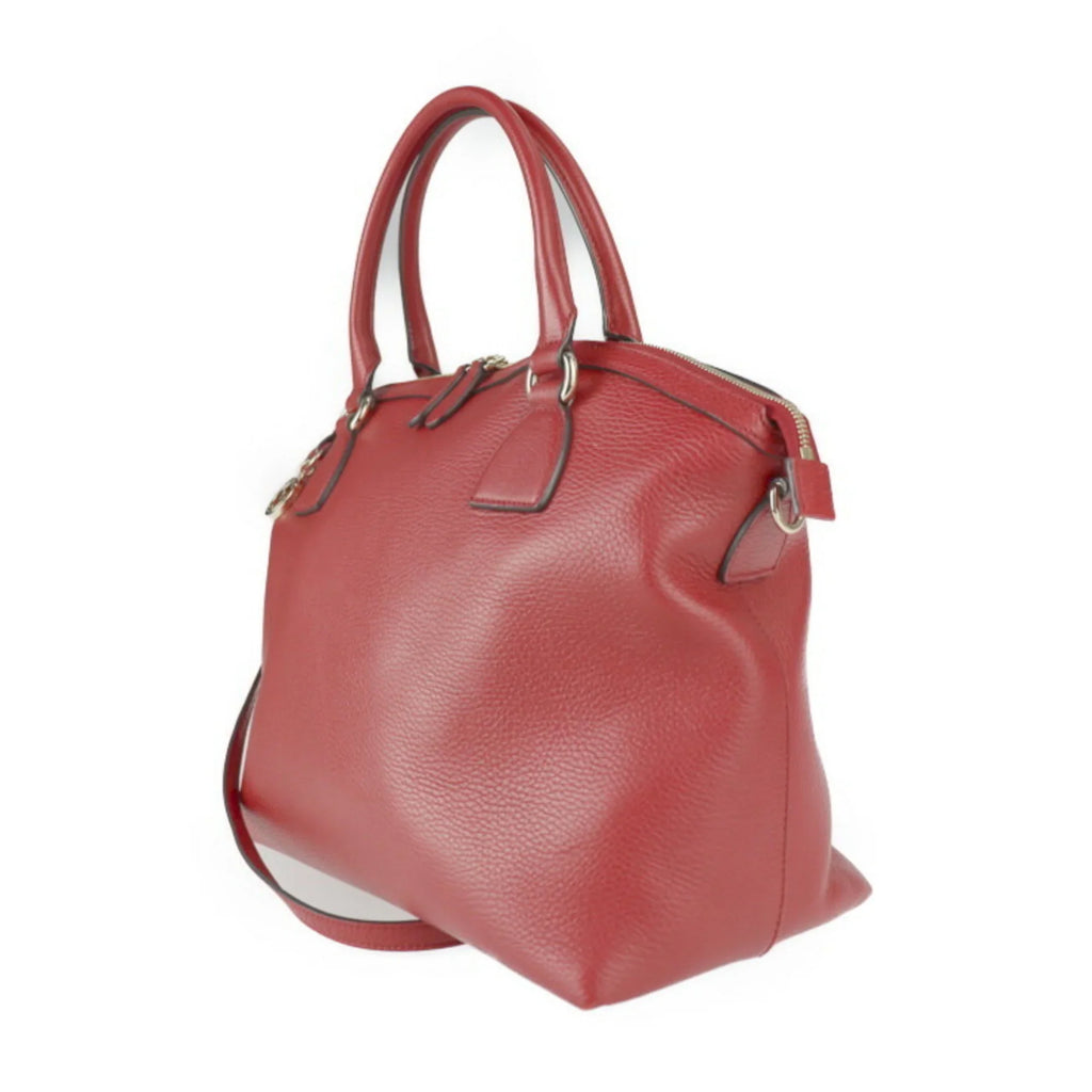 (Good) shoulder red metal charm gold leather fittings 449660 Pre-Owned GG 2WAY handbag bag
