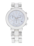 White Ladies Ceramic Watch Cerena Movado Chronograph 0606758