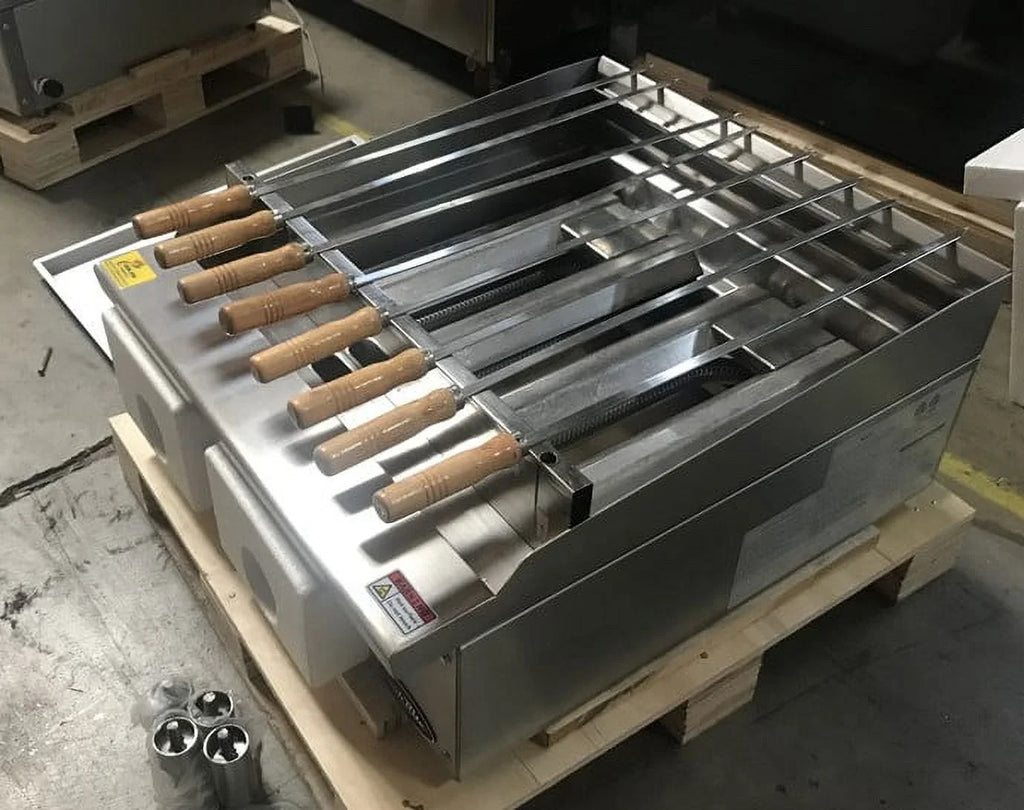 Natural kabab ins 24 SSK24 gas/Propane broiler NSF shish