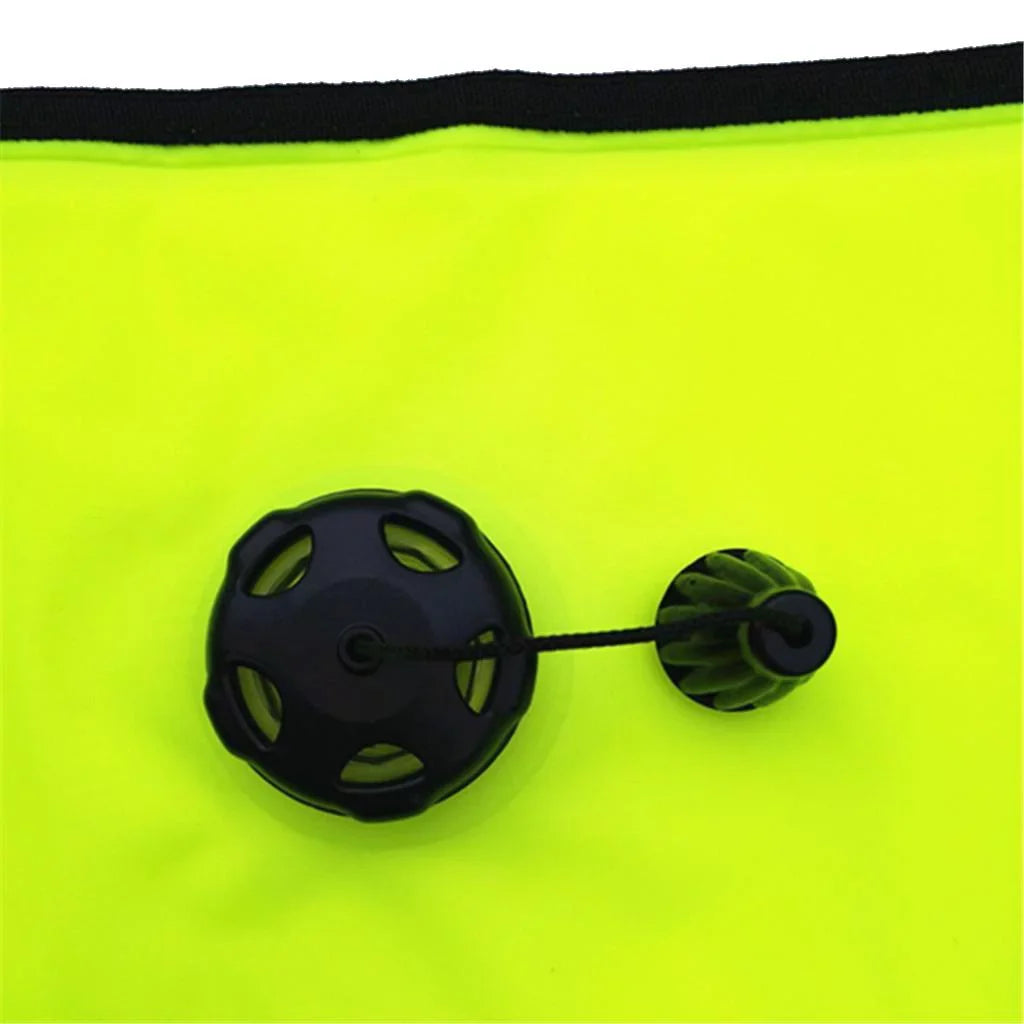 Pro 4' Scuba Hose Surface - Visible Signal Tube for with Safety Inflator Snorkeling Standard Marker Divers Diving BC Sausage High Compact &