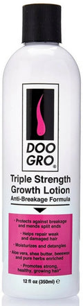 3) oz Anti-Breakage (Pack Strength Lotion, 12 DOO GRO of Growth Triple