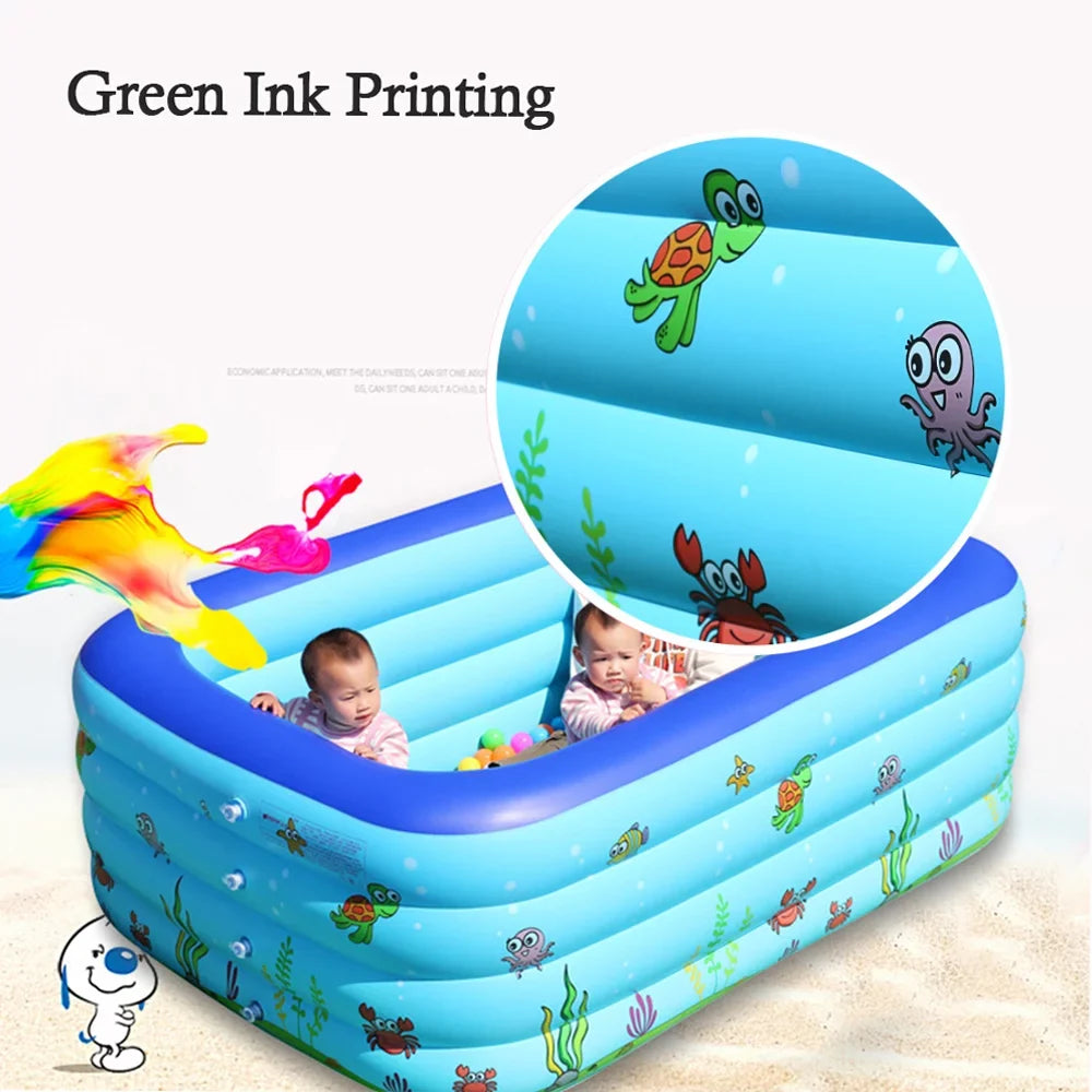 moobody Portable Bathtub Pool Swimming Swimming Kid Pool Basin Inflatable