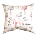 Be Climaweave 18" Flamingo Pillow Younique
