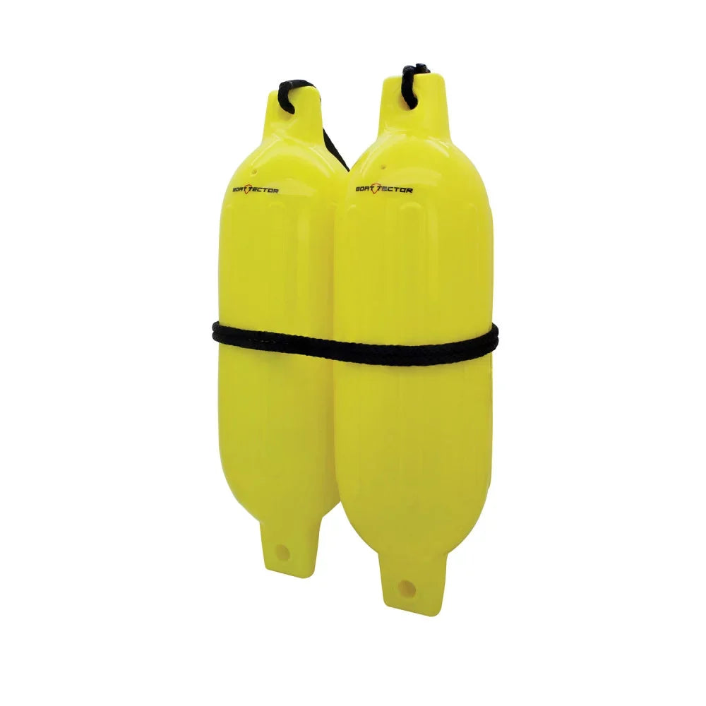 '- 2-Pack 22", Max Neon x BoatTector Extreme Inflatable 6.5" Value Fender Yellow 3006.7599