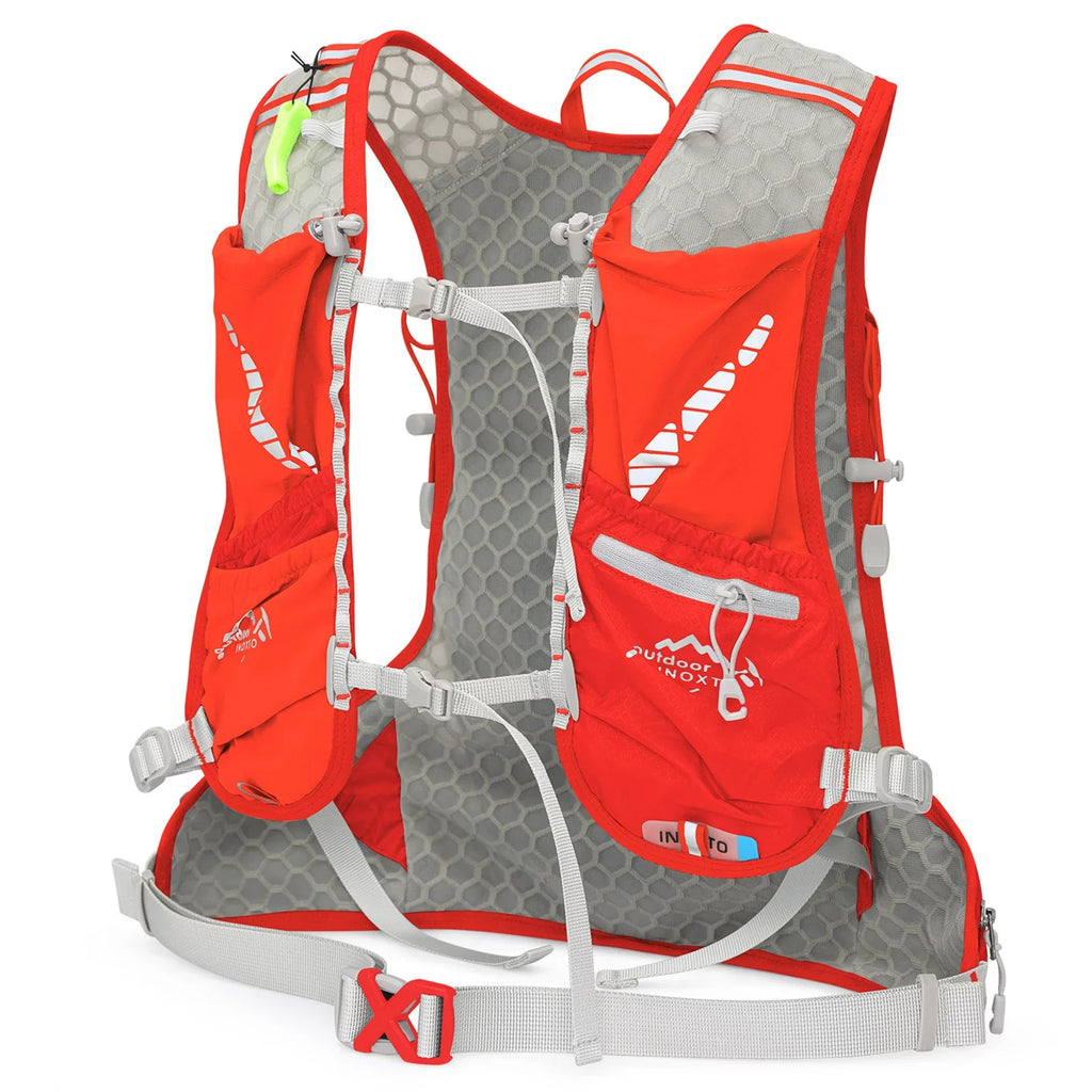 Capacity Store liquid Dcenta's Loading Bottle, in and 12L Backpack Versatile More Hydration Cellphone,