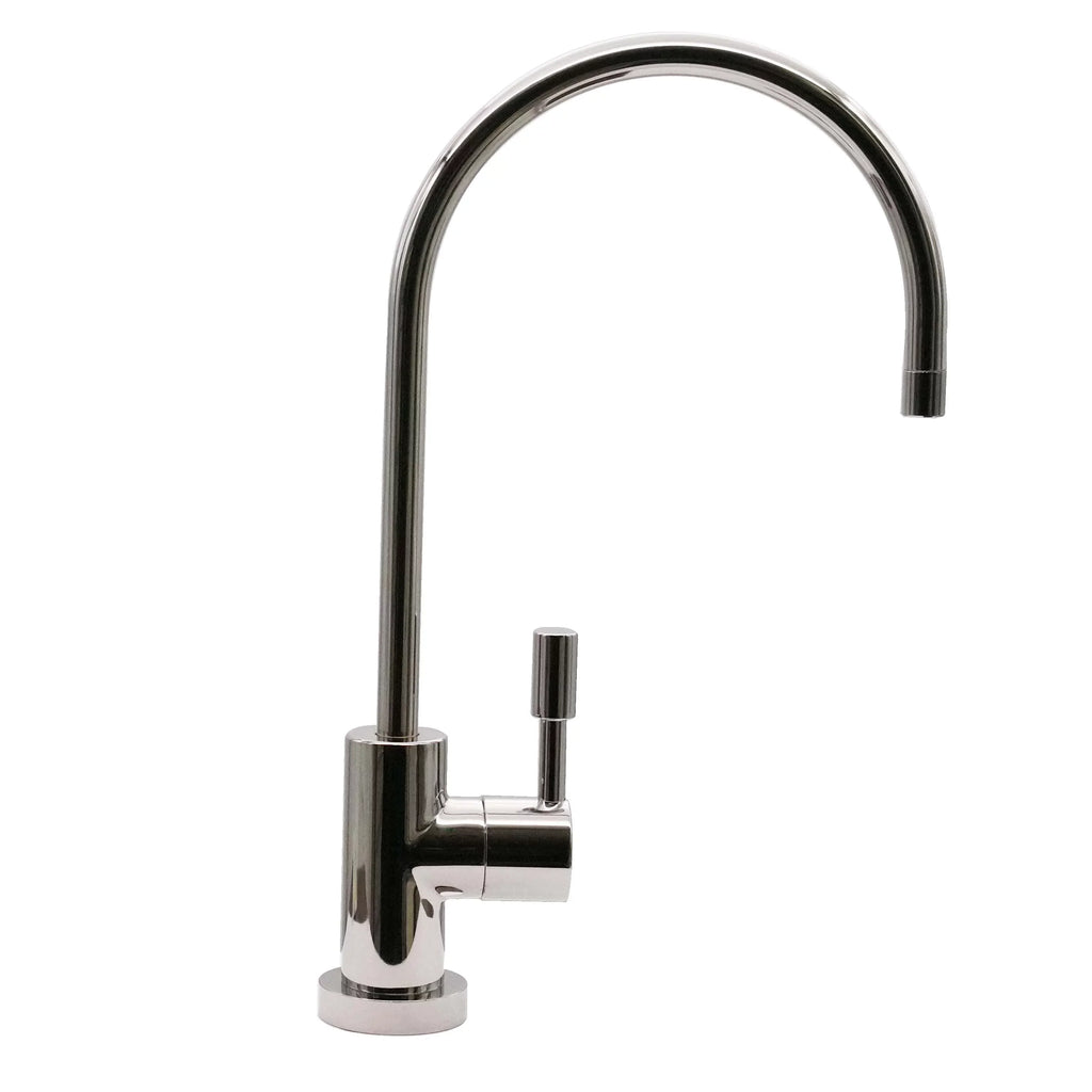 Faucet, Cold Polished Contemporary liquid 1-Lever D2036-NL-26 Dispenser 11" Westbrass Handle Chrome