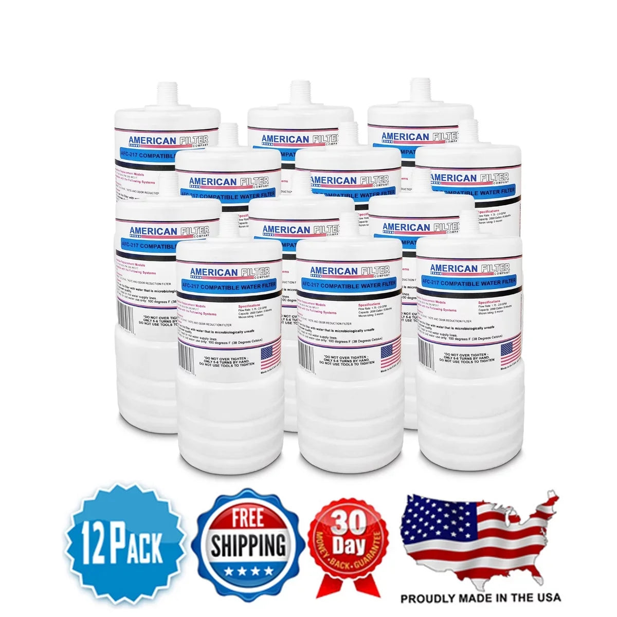 , U.S.A. Made # with , liquid 4629020 Pack - - Filter Compatible AFC-APH-217 Model Brand AFC 3M® Cartridge , in 12