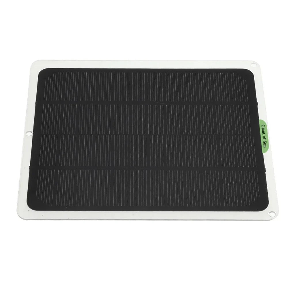 Charging Charger Solar RV Monocrystalline 20W exterior with Cars for occkic Panels Charger Yachting Flexible Clips 12V/5V Battery