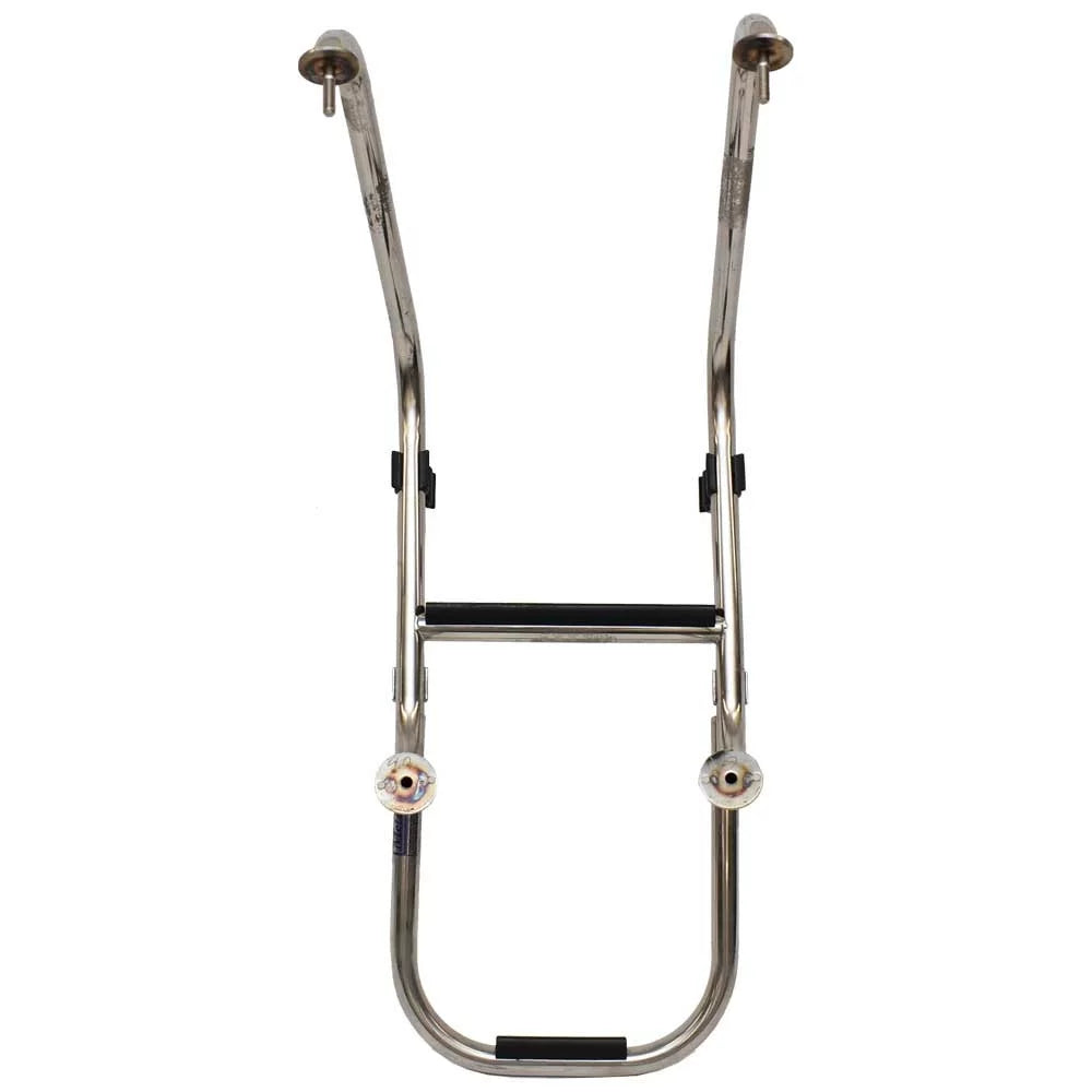 Basscat Boat Ladder Boarding Folding | Stainless 49503 Polished Steel 2-Step
