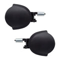 99-02 Door Handles Driver 806067B000 and Passenger Replacement with Brock Outside 806077B000 Quest Outer Front compatible Van