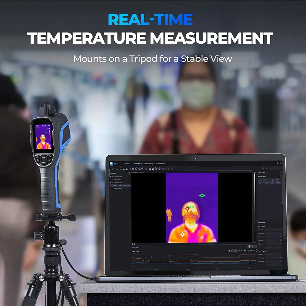 Resolution x -4°F~1022°F Imaging 256 Camera Thermal Infrared Thermal TC005 IR Handheld 192 Dual-Camera Imager High TOPDON