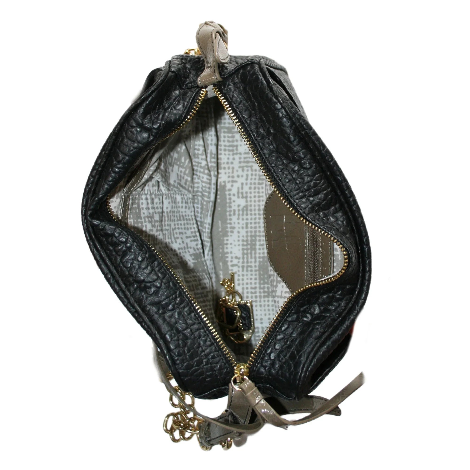 Women's With Brown Body Black Trim In Purse Foster Cross KDNY