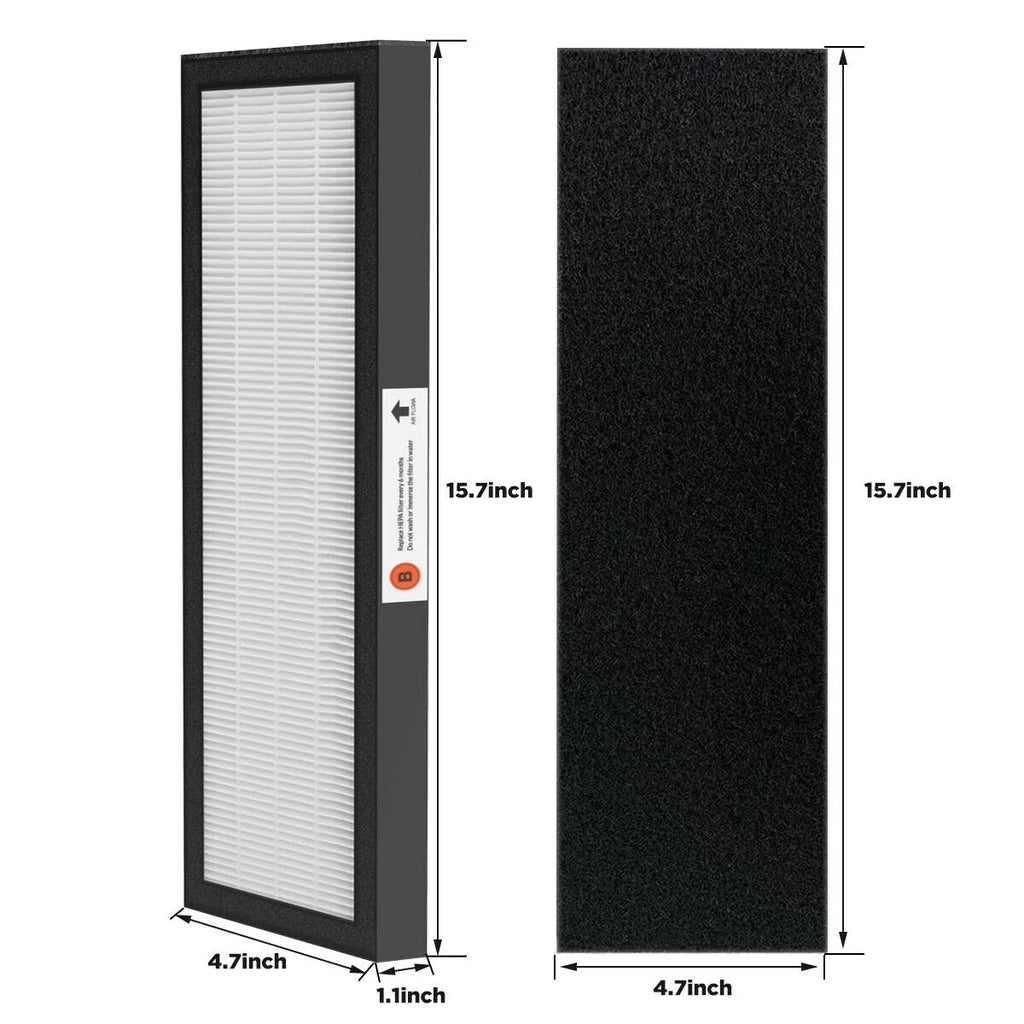 Pack For FLT GermGuardian HEPA FLT4825 SimPure Guardian Filter Germ 4800, B 6 FLT-4800