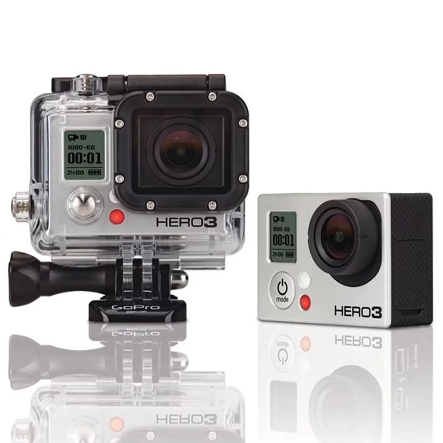 HERO3 Camera Camera Camcorder Action Silver Accessory Restored - With 35-In-1 (Refurbished) Sport Kit Edition GoPro Action Wi-Fi