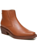 Square Forta Franco Ankle Leather Sarto Womens Faux Boots Toe