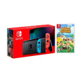 Red/Blue Neon Horizons Life New Joy-Con Battery with Console Switch New Bundle Animal Improved Nintendo Disc Game NS Crossing: