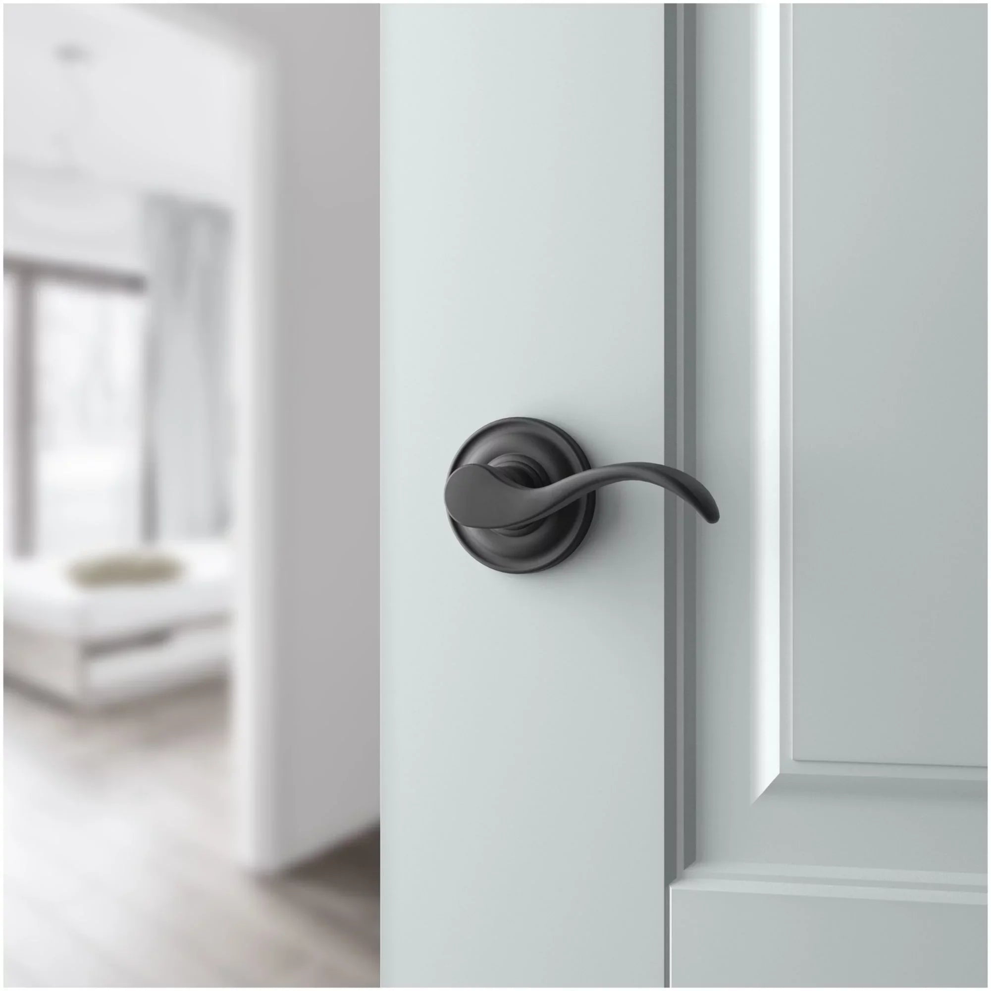 Lever Baldwin With Curve Lifetime Privacy Dual Handle Round Traditional Brass Finish Rose And And Reserve 6Al Handle Strike Latch Pvcurtrr003