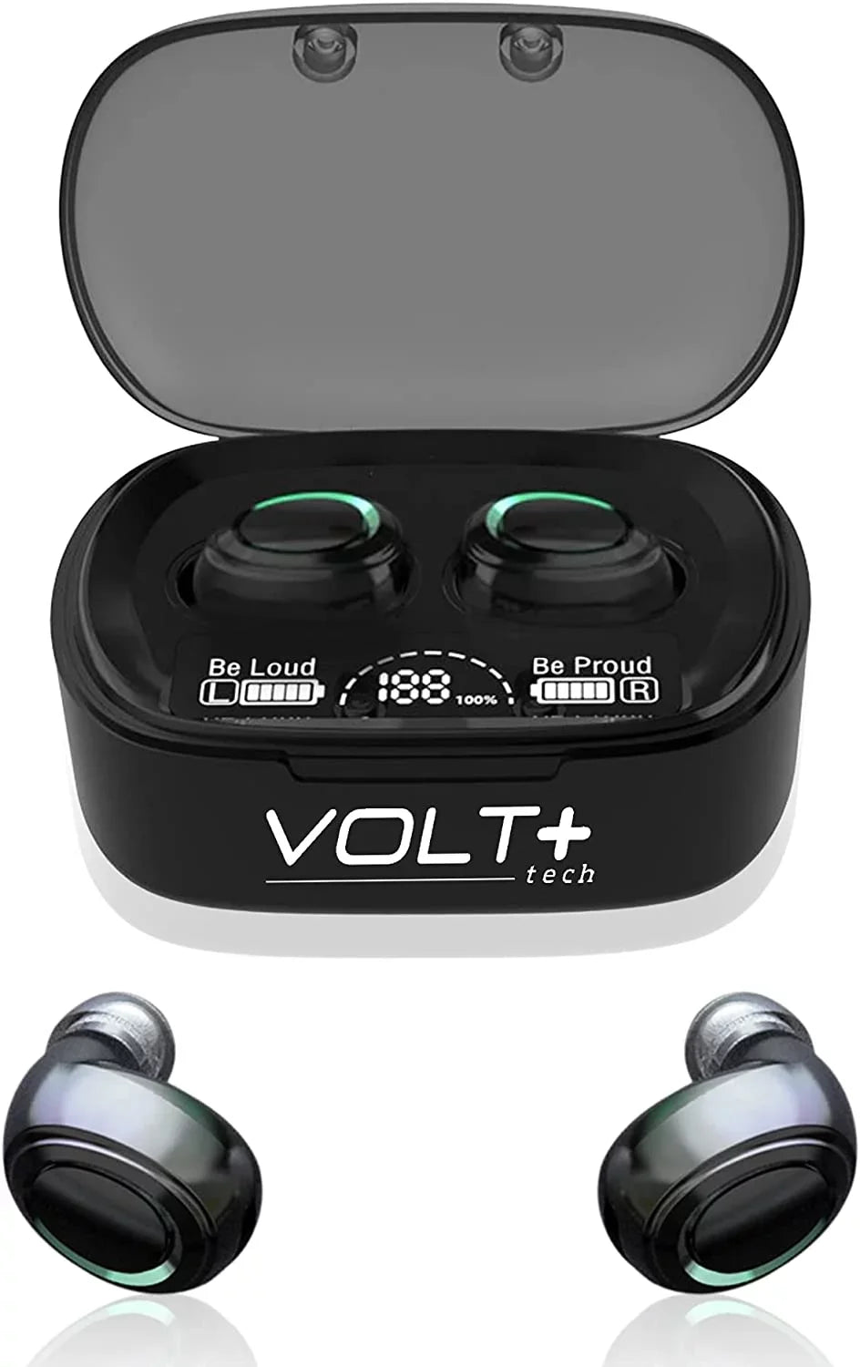 Compatible / Waterproof 5G/Plus/Ultra Galaxy Reduction S21+ Noise BlueTooth PRO Earbuds Wireless Mic Touch with (Black) V5.1 Sweatproof with / IPX3